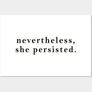 Nevertheless She Persisted Womens Clothing Feminist Feminism Resist Clothing Tops And Tees Tee Resist Mom Posters and Art